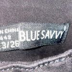 Blue Savvy  Jean Short Shorts Size 3 Button Zipper 5 Pockets Cuffed Bottom Photo 4