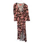 Maaji Floral High/Low Hem Midi Dress Size Medium Photo 2