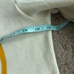 Aviator Nation  Vintage White Cream Malibu Logo Drawstring Hoodie Medium Photo 5