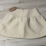 Meshki  Wool Blend Cyrus Gathered Boucle Ivory Mini Skirt Size XS NWT Photo 6