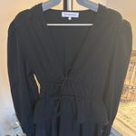 We Wore What  Elegant Black Women's midi Dress Photo 2