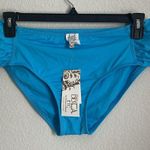 Becca  Etc Ruched Hipster Swimsuit Bottom in Blue, NWT, Size 0X (14-16) Photo 0