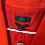 J.Crew  NWT Parke Linen Blazer Women’s Size 2 Brilliant Sunset Red Lightweight Photo 13