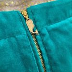 Vineyard Vines Womens Kelly Green Velour Velvet Cropped Pants Size 12 NWT Photo 5