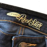 Old Navy  Womens Jeans The RockStar Skinny Dark Wash Stretch Size 2 Photo 2