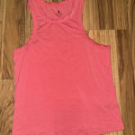 FP Movement Free People Medium M Tank‎ Stretch Racerback Gym Stretch EUC Orange Photo 0