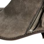 Vionic  Joy Serena Ankle Boots Brown (Greige) Tassel Side Zips Almond Toe‎ Photo 6