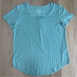 Kuhl  Blue Striped Lightweight Tshirt - Size Medium Photo 0