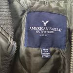 American Eagle Outfitters Olive Green Bomber Jacket Twilight Bella Swan Size XS Photo 2