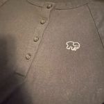 Ivory Ella black long sleeve shirt M Photo 1
