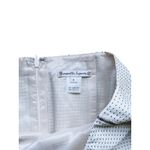 Nanette Lepore  1970s Old Money Tulip Skirt 8 Cream Preppy Light Academia Retro Photo 3