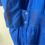 American Vintage Vintage Laura & Jane Size Small Vibrant Blue 80s Jumpsuit Photo 4