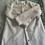 Prologue Long Cream Coat Photo 2