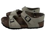 Birki's Le‎ Mans Birkenstock Footbed Champagne Sandals EU39 US 8 Photo 4