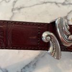 Cavender’s Western Outfitter Leather Belt Brown Photo 6