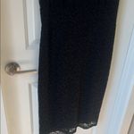 Candalite Chic Black Lace Midi Dress Photo 3