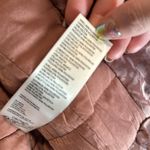 Free People NWOT Crafted Floral Bomber Jacket zip up with fur collar XS Photo 8