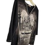 Blue Canyon Clothing Venice Italy Black Shirt Size XL Photo 2