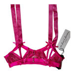 For Love & Lemons Soutache Lace Garter Belt Hot Pink Size XXS New Photo 3