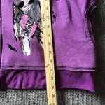 Disney Nightmare Before Christmas Jack & Sally Purple Zip Hoodie Store 2XL Goth Photo 6