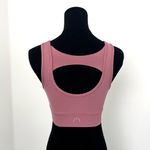 Varley  Dusty Rose Front Zip Performance Sports Bra in Size XS Photo 4