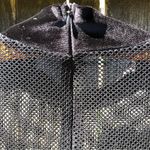 Love j BLACK Velvet and Mesh BODYSUIT 🖤 L Photo 5