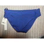 Robin Piccone  Neelah Twist Front Bikini Bottom- Marine Blue size S NWT Photo 6