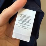 DKNY  Flutter Sleeve Belted Faux Wrap Midi Dress Navy Blue 22W Plus Size Photo 7