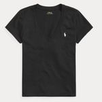 Ralph Lauren Polo  women’s vneck tshirt in black size xl Photo 1