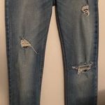 Hollister Light Wash Jeans With Holes Photo 0