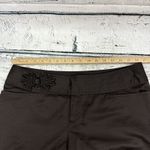 Nanette Lepore ‎ Vintage Wide Leg Dress Pants Women's [Size 10] Brown Made in USA Photo 3