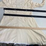 Illa Illa ‎ Women’s Floral Lace Cream Dress Size Small Photo 7