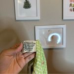 Vintage April Cornell 100% cotton apron women’s one size fits most Green Photo 5