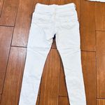 Mudd Ripped Distressed Skinny HiGH Rise For Women, White, Size: 9 Photo 5