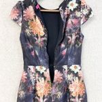 Betsey Johnson  Dress Women 2 Scuba Watercolor Whimsical Art To Wear Office Siren Photo 6