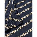 Ralph Lauren Lauren  Black Label Shirt Navy Blue Gold Button Up Bridle Chain Sz S Photo 1
