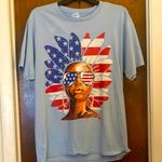 Amazon Graphic T-Shirt with American Flag Design Photo 0
