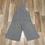 Kleen Linen V Neck Wide Leg Overall Gray Photo 0