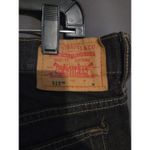 Levi's Womens Jeans Nouveau 515 Size 14 Mis M Dark Denim Boot Cut Low Rise Photo 2