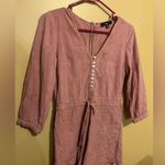 Lulus xs pink blush romper Pink Photo 3