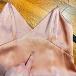 Alice + Olivia Stacey Bendet Women’s 8 Burnt Rose Satin Julietta Slip Dress Formal Photo 12