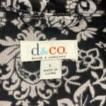 Denim & Co | d & co stretch corduroy jacket damask print L Black Size L Photo 4