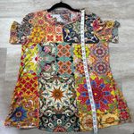 Johnny Was Kaleida Favorite Crew Neck Swing Tee Size medium Photo 7