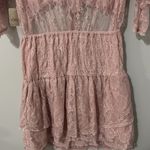 Free People  Lala Lace Mini Dress Size Small, Medium or Large Photo 12