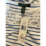 Ralph Lauren  Women Bodycon Dress XS Blue Stripe Belt Popover retail $109 NWT #59 Photo 9