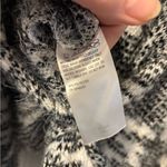 Colleen Lopez Fuzzy Knit Belted Poncho Size XL / 1X NWOT Black Photo 5
