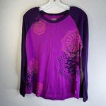Jockey Baseball Tee nwt‎ Purple Size M Photo 6