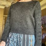 Fuzzy Black Sweater Sexy Size M Photo 2