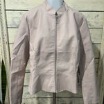 Baccini NWT  Women's Cream Vegan Faux Leather Jacket Size XL Photo 0