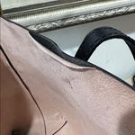 Kate Spade Molly Black Leather Tote + Zip Pouch - Rehab - Tear in inside lining Photo 3